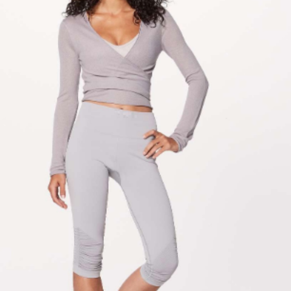 Lululemon Heart Opener Knit Wrap size 4